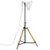 Produktbild 4 för Golvlampa 25 W vit 75x75x90-150 cm E27