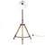 Produktbild 3 för Golvlampa 25 W nött blå 75x75x90-150 cm E27