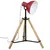 Produktbild 6 för Golvlampa 25 W nött röd 75x75x90-150 cm E27