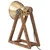 Produktbild 5 för Skrivbordslampa 25 W antik mässing 30x17x40 cm E27