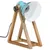 Produktbild 2 för Skrivbordslampa 25 W nött blå 30x17x40 cm E27