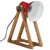 Produktbild 2 för Skrivbordslampa 25 W nött röd 30x17x40 cm E27