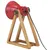 Produktbild 5 för Skrivbordslampa 25 W nött röd 30x17x40 cm E27