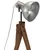 Produktbild 7 för Golvlampa 25 W vintage silver 45x45x120 cm E27