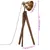 Produktbild 11 för Golvlampa 25 W antik mässing 45x45x120 cm E27