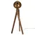 Produktbild 3 för Golvlampa 25 W antik mässing 45x45x120 cm E27