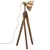 Produktbild 4 för Golvlampa 25 W antik mässing 45x45x120 cm E27