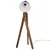 Produktbild 3 för Golvlampa 25 W svart 45x45x120 cm E27