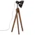 Produktbild 4 för Golvlampa 25 W svart 45x45x120 cm E27