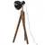Produktbild 5 för Golvlampa 25 W svart 45x45x120 cm E27