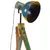 Produktbild 7 för Golvlampa 25 W flerfärgad 45x45x120 cm E27