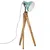 Produktbild 2 för Golvlampa 25 W nött blå 45x45x120 cm E27