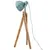 Produktbild 5 för Golvlampa 25 W nött blå 45x45x120 cm E27