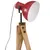 Produktbild 7 för Golvlampa 25 W nött röd 45x45x120 cm E27