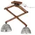 Produktbild 2 för Taklampa 25 W vintage silver 29x18x85 cm E27