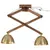 Produktbild 3 för Taklampa 25 W antik mässing 29x18x85 cm E27