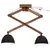 Produktbild 3 för Taklampa 25 W svart 29x18x85 cm E27