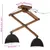 Produktbild 8 för Taklampa 25 W svart 29x18x85 cm E27