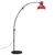 Produktbild 2 för Golvlampa 25 W nött röd 150 cm E27
