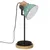 Produktbild 2 för Skrivbordslampa 25 W nött blå 17x17x50 cm E27