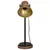 Produktbild 3 för Skrivbordslampa 25 W antik mässing 18x18x60 cm E27