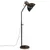 Produktbild 4 för Golvlampa 25 W svart 30x30x100-150 cm E27