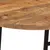 Produktbild 5 för Satsbord 3 st massivt mangoträ och järn