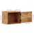 Produktbild 10 för Väggmonterat sängbord 40x30x25 cm massivt mangoträ