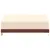 Produktbild 3 för Bänkskydd 3-sits beige 204x86x48/73 cm 600D oxford
