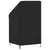 Produktbild 5 för Överdrag till trädgårdsfåtölj svart 70x70x85/125 cm 420D oxford