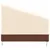 Produktbild 4 för Fåtöljskydd för trädgården beige 79x97x48/74 cm 600D oxford
