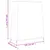 Produktbild 12 för Överdrag för pingisbord 165x70x185 cm 420D oxford