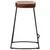 Produktbild 4 för Barstolar 2 st mörkbrun 41x29x62 cm