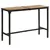 Produktbild 3 för Barbord 150x55x107 cm massivt grovt mangoträ