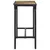 Produktbild 5 för Barbord 150x55x107 cm massivt grovt mangoträ