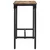 Produktbild 5 för Barbord 110x55x107 cm massivt grovt mangoträ