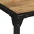 Produktbild 7 för Barbord 110x55x107 cm massivt grovt mangoträ