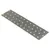 Produktbild 2 för Hålplatta 40 st 2 mm 240x60 mm galvaniserat stål