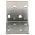 Produktbild 3 för Vinkel 100 st 2 mm 40x40x40 mm galvaniserat stål