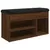 Produktbild 2 för Skobänk brun ek 82x32x45,5 cm konstruerat trä