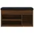 Produktbild 6 för Skobänk brun ek 82x32x45,5 cm konstruerat trä