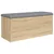 Produktbild 2 för Förvaringsbänk sonoma-ek 102x42x45 cm konstruerat trä
