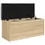 Produktbild 4 för Förvaringsbänk sonoma-ek 102x42x45 cm konstruerat trä