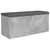 Produktbild 2 för Förvaringsbänk betonggrå 102x42x45 cm konstruerat trä