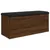 Produktbild 2 för Förvaringsbänk brun ek 102x42x45 cm konstruerat trä