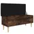 Produktbild 7 för Förvaringsbänk rökfärgad ek 102x42x46 cm konstruerat trä