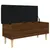 Produktbild 7 för Förvaringsbänk brun ek 102x42x46 cm konstruerat trä