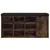 Produktbild 5 för Skobänk rökfärgad ek 102x32x50 cm konstruerat trä