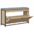 Produktbild 5 för Skobänk med flip-låda sonoma-ek 102x32x56 cm