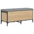 Produktbild 7 för Förvaringsbänk sonoma-ek 102x42x45 cm konstruerat trä